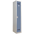 P.HENRY - Vestiaire industrie propre - 1 case - Gris perle et bleu - vignette