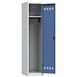P.HENRY - Vestiaire industrie propre - 1 case - Gris perle et bleu - vignette