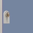P.HENRY - Vestiaire industrie propre - 2 cases - Gris perle et bleu - vignette