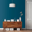 COREP - Suspension tissu coton cylindrique Crème Diam.38cm - vignette