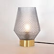COREP - Lampe à poser en verre Acerola Fumé - E27 - vignette