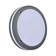 COREP - Plafonnier extérieur Hudson Rond Anthracite - Fonte alu IP54 - vignette