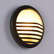 COREP - Plafonnier aluminium - Nautilus - Anthracite - E27 40W - vignette
