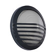 COREP - Plafonnier aluminium - Nautilus - Anthracite - E27 40W - vignette