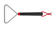 WEBER - Brosse nettoyage grille barbecue 3 faces - 30 cm - vignette