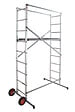 HAILO - Echafaudage roulant aluminium HobbyStep H4 Jardin - 3,70m - vignette