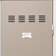 P.HENRY - Vestiaire 3 colonnes - 2 cases - Gris perle et taupe - vignette