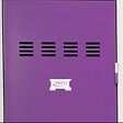 P.HENRY - Vestiaire 3 colonnes - 2 cases - Gris perle et prune - vignette