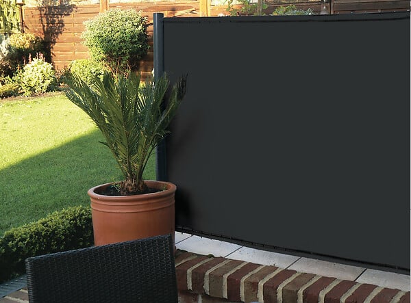 IDEAL GARD - Brise vue 200g 1 x 3 m noir - large