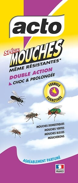 ACTO - Aérosol spécial mouches 400ml - large