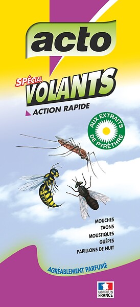 ACTO - Aérosol spécial volants aux extraits de pyrèthre 400ml - large
