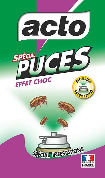 ACTO - Aérosol anti-puces - Spécial puces - 100ml - large