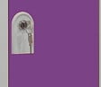P.HENRY - Vestiaire 2 colonnes - 2 cases - Gris perle et prune - vignette