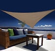 JARDILINE - Voile d'ombrage Austral triangulaire - Brun havane - 3,60m - vignette