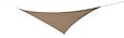 JARDILINE - Voile d'ombrage Austral triangulaire - Brun havane - 3,60m - vignette
