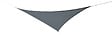 JARDILINE - Voile d'ombrage triangulaire polyéthylène Austral Ardoise - 5m - vignette