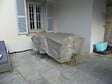 JARDILINE - Housse ronde Cover One - Gris mastic - Diam.160xH.70cm - vignette