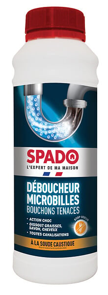 SPADO - Déboucheur microbilles eau froide 500g - large