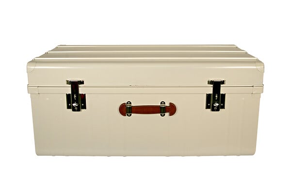 P.HENRY - Coffre de rangement en acier - Malle Suez - 265L - large