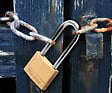 MASTER LOCK - Cadenas à clé laiton 50mm anse longue d.7xh.64mm 5 goupilles - vignette