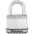 MASTER LOCK - Cadenas à clé acier laminé 52mm anse octogonale d.9xh.25mm 4 goupilles - vignette