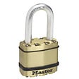 MASTER LOCK - Cadenas à clé acier laminé finition laiton 45mm anse octo d.8xh.38mm - vignette