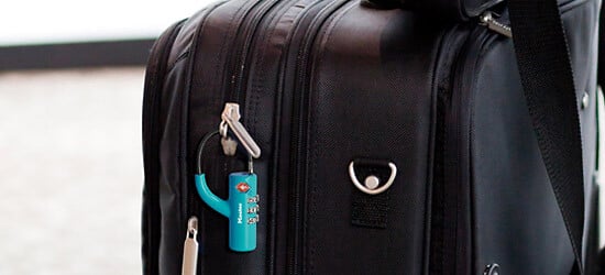 MASTER LOCK - Cadenas à combinaison bagages certifié TSA 18mm anse d.3mm - large