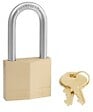 MASTER LOCK - Cadenas à clé laiton 40 mm anse longue d.6xh.38mm - vignette