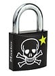 MASTER LOCK - Cadenas à code et tête de mort 30mm anse d.5xh.18mm - vignette