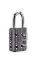 MASTER LOCK - Cadenas à combinaison programmable motif chrome 30mm anse d.5xh.22mm - vignette