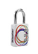 MASTER LOCK - Cadenas à combinaison programmable motif chrome 30mm anse d.5xh.22mm - vignette