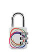 MASTER LOCK - Cadenas à combinaison programmable motif chrome 30mm anse d.5xh.22mm - vignette