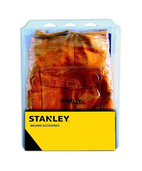 STANLEY - Tablier de soudure en cuir - protection soudeur - large