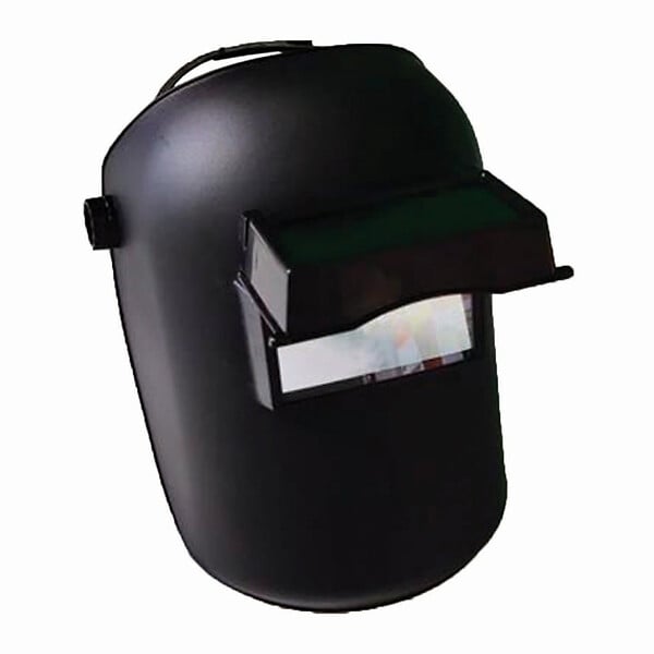MECAFER - Cagoule protection soudeur - Visière fixe - Anti-projections - large