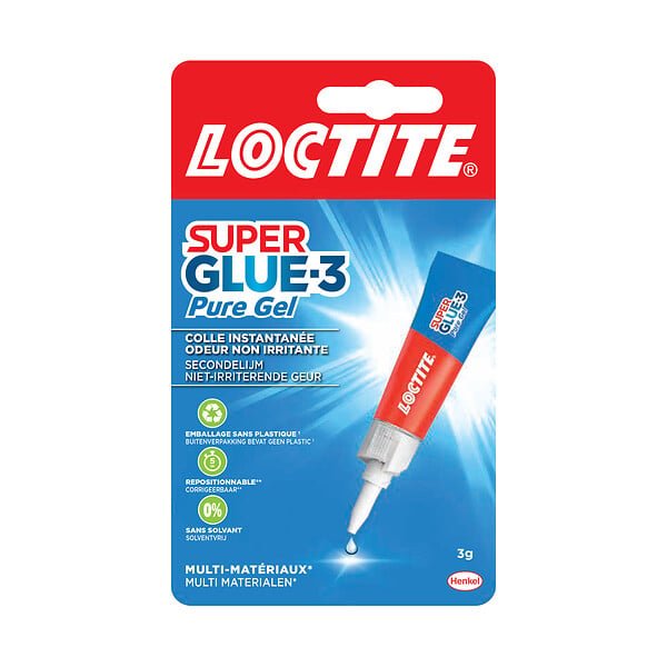 LOCTITE - Colle SuperGlue-3 Pure Gel bouteille 3g - large