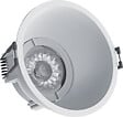XANLITE - Spot encastrable rond en aluminium blanc, culot GU10, puissance max 50W, lumière blanc chaud 2700 K, indice IP20, usage intérieur - vignette