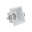 XANLITE - Spot encastrable carré aluminium blanc - GU10 - 5W LED - vignette