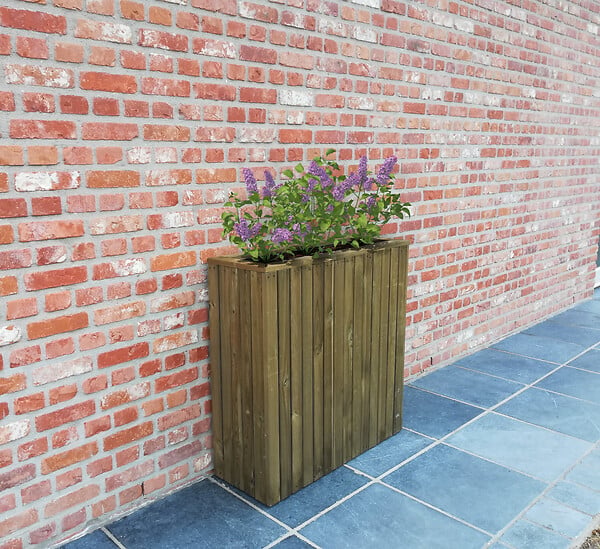 SOLID - Bac à fleurs Splendid - 78x28,5x39,5cm - large