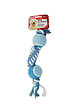 TYROL - Jouet pour chien TYROL maxi corde double balle tennis - vignette
