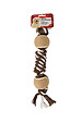 TYROL - Jouet pour chien TYROL maxi corde double balle tennis - vignette