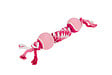 TYROL - Jouet pour chien TYROL maxi corde double balle tennis - vignette