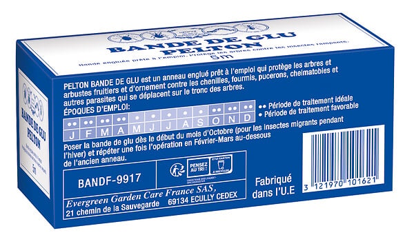 PELTON - Bande de glu arboricole - 5m - large