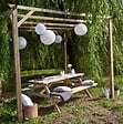 CERLAND - Pergola de jardin bois Patagonie - L.300xl.300xH.245cm - vignette
