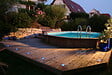 UBBINK PIS - Piscine en bois Océa - Liner bleu - L.580xH.130cm - vignette