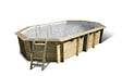 UBBINK PIS - Piscine Océa - Enterrable - Liner gris - L610xH130x400 - vignette