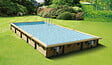 UBBINK PIS - Piscine Linéa - Liner Bleu - Rectangulaire - L800xH140xP500cm - vignette