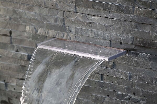 UBBINK PIS - Cascade pour piscine acrylique Niagara LED 60 cm - large