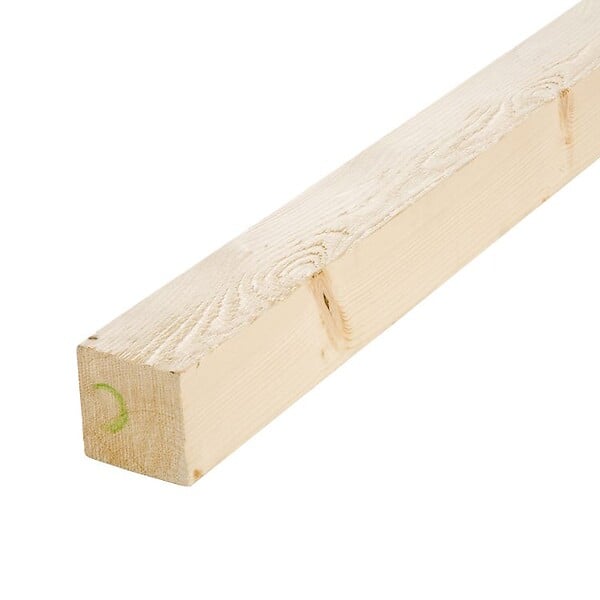AJ TIMBER - Tasseau - Sapin brut - 2,40m 32x38mm - large