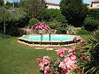 UBBINK PIS - Piscine enterrable en bois Océa - Liner Gris - D580xH130cm - vignette