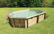 UBBINK PIS - Piscine Océa semi-enterrée 400x610x130cm liner beige - vignette